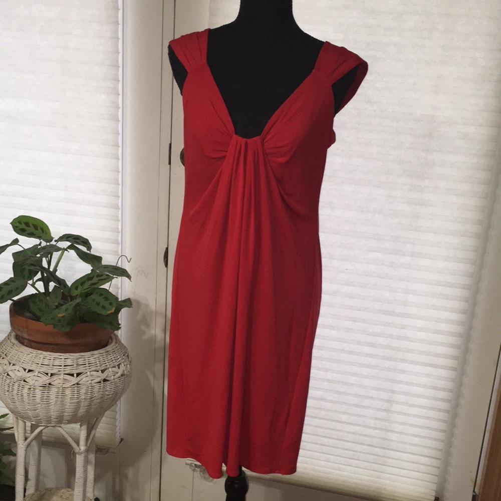London times red dress size 12p